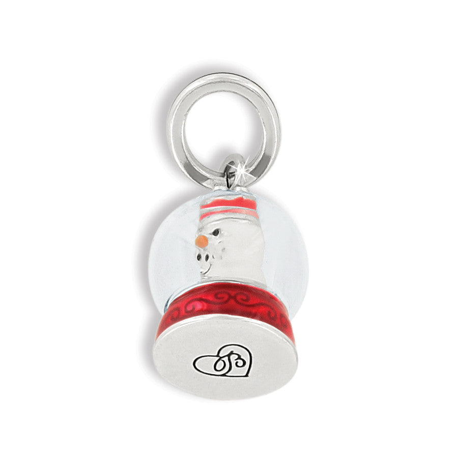 Snowglobe Snow Man Charm - Image 2